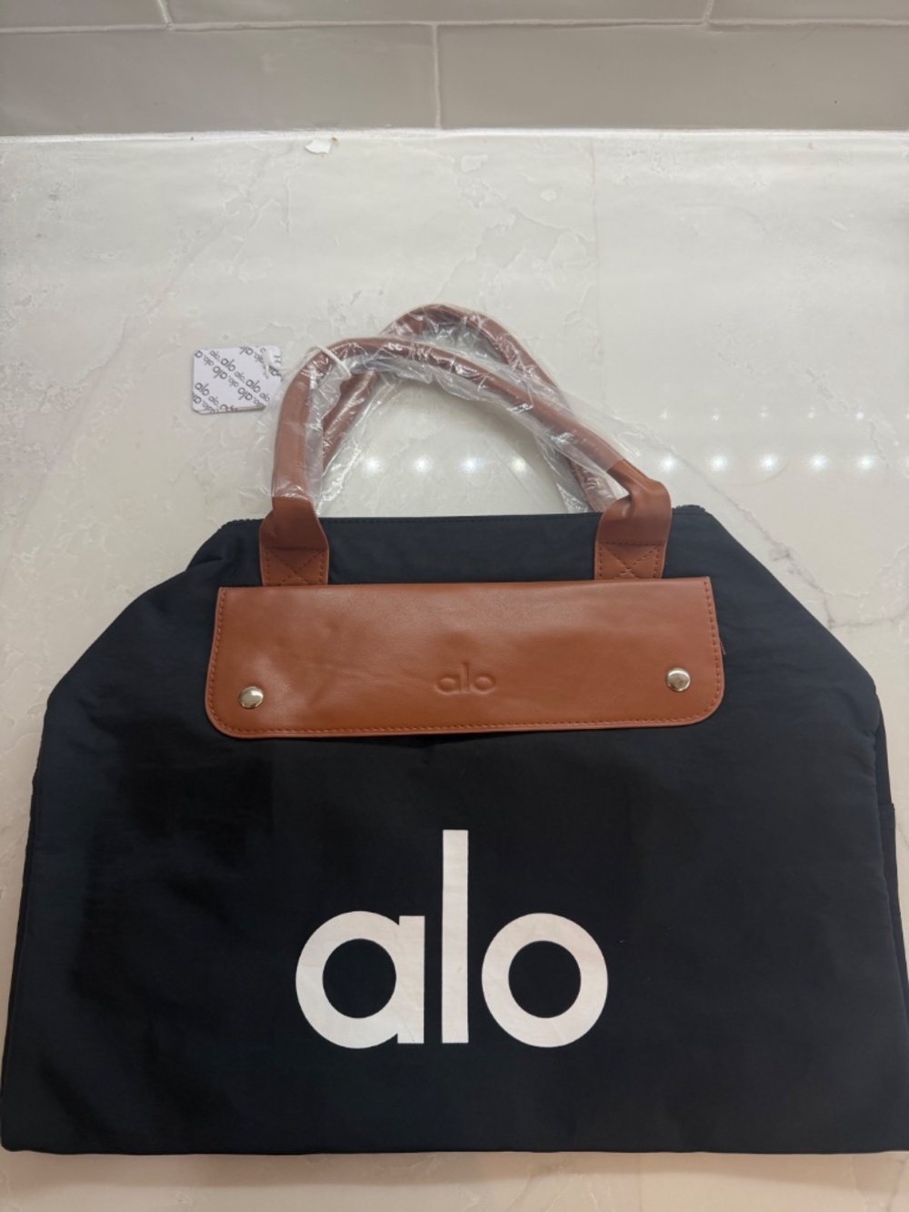 ALO Tote/Duffle Bag 12inches tall and 17inches wide (Includes shoulder strap)